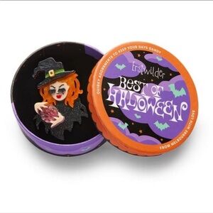 Erstwilder 2024 Halloween Witch Not so Wicked Brooch Pin